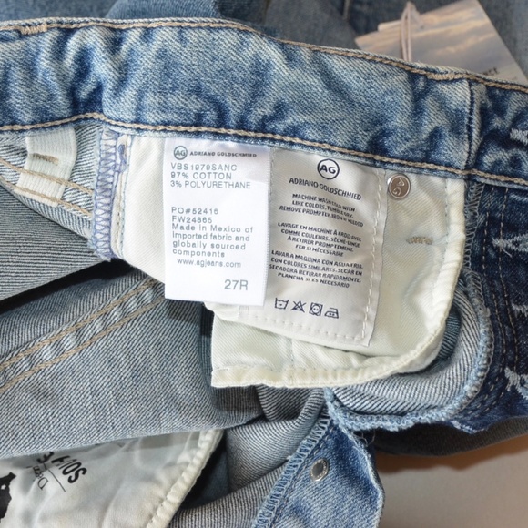 AG Alexxis Contour 360 Button Front Jeans NWT - Picture 10 of 12